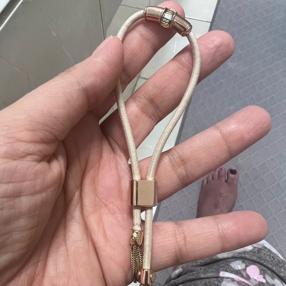 Hendi Bendel hair tie with crystals and tassels